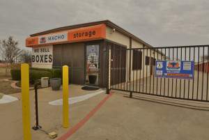 Colleyville Texas self storage gated entry