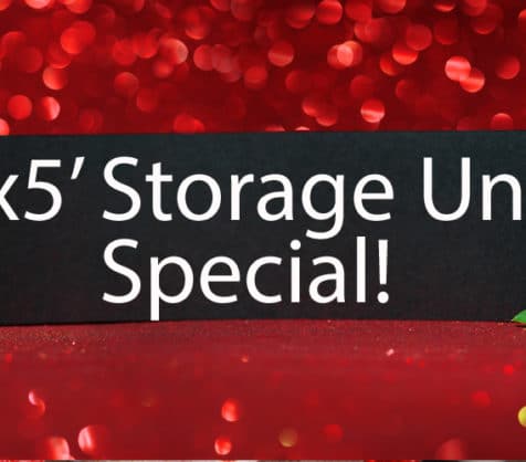 storage unit special