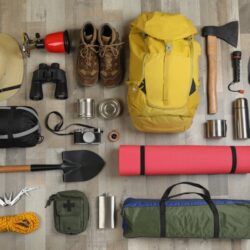 camping gear for self storage
