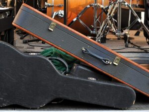 musical instruments in self storage