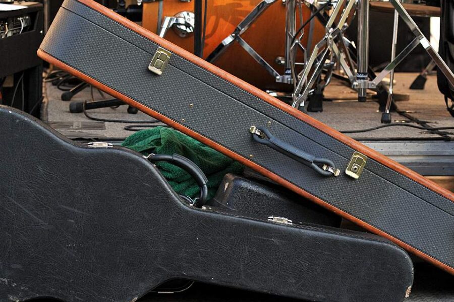 musical instruments in self storage